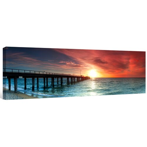 Great Big Photos Mornington Pier Victoria Photographic Print On Canvas 