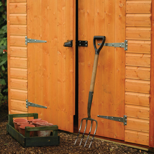 Rowlinson 6 Ft. W x 8 Ft. D Secure Storage Shed