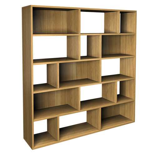 AlpenHome Betria Contemporary Asymmetric Bookcase & Reviews Wayfair UK