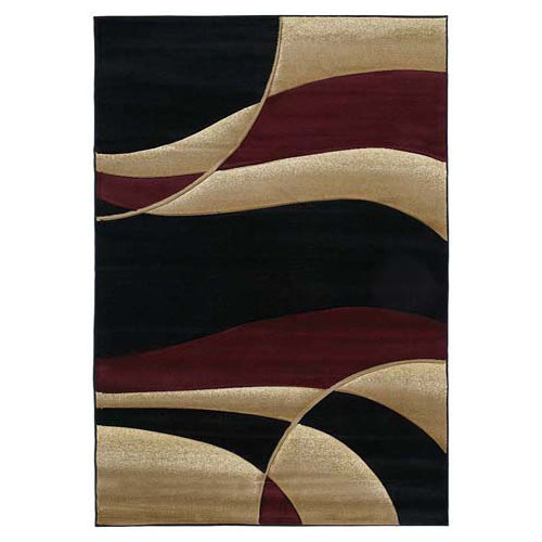 United Weavers of America Contours Avalon Burgundy Area Rug & Reviews Wayfair