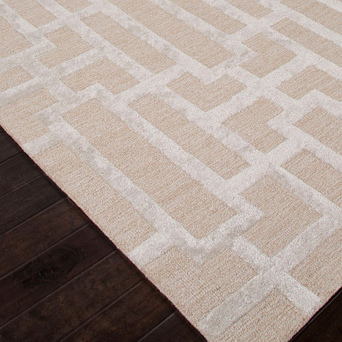 Jaipur Rugs City Taupe / Gray Geometric Area Rug & Reviews Wayfair