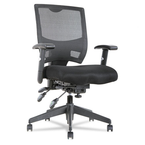 Alera® Epoch Series High-Back Mesh Performance Multifunction Office Chair