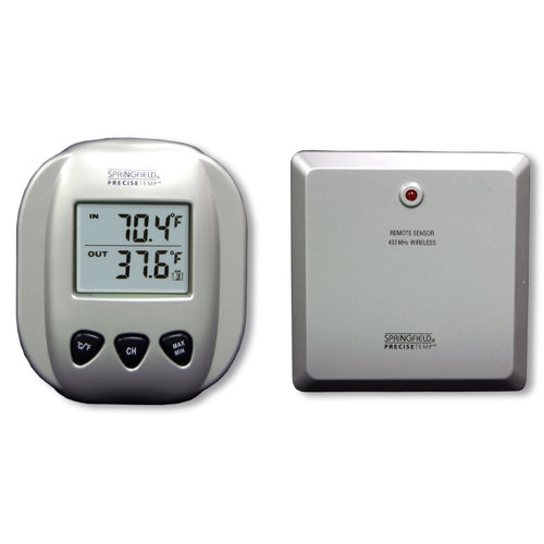 La Crosse Technology Wireless Indoor/Outdoor Thermometer with Digital