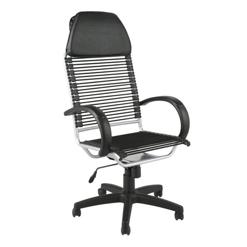 Eurostyle Bungie HighBack Flat Executive Office Chair with Arms