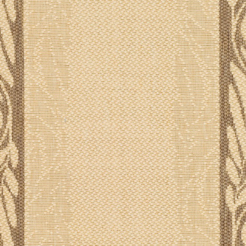 Safavieh Courtyard Brown / Tan Outdoor Area Rug