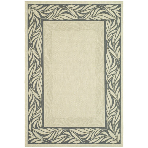 Safavieh Courtyard Brown / Tan Outdoor Area Rug