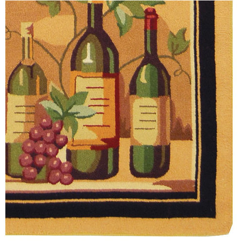 Safavieh Chelsea Black Wine Cellar Novelty Area Rug & Reviews Wayfair