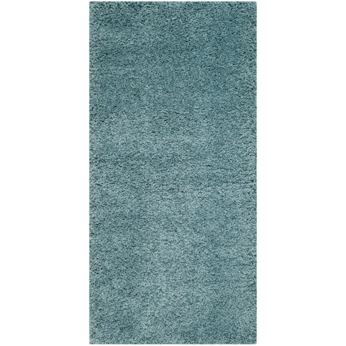 Safavieh Milan Shag Aqua Blue Area Rug & Reviews Wayfair