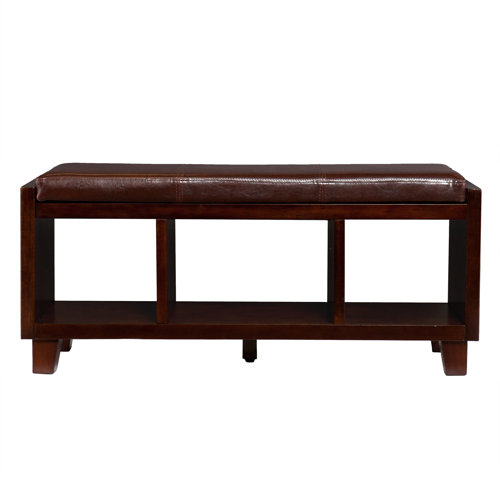 Wildon Home ® Remmington Wood Storage Bench & Reviews Wayfair