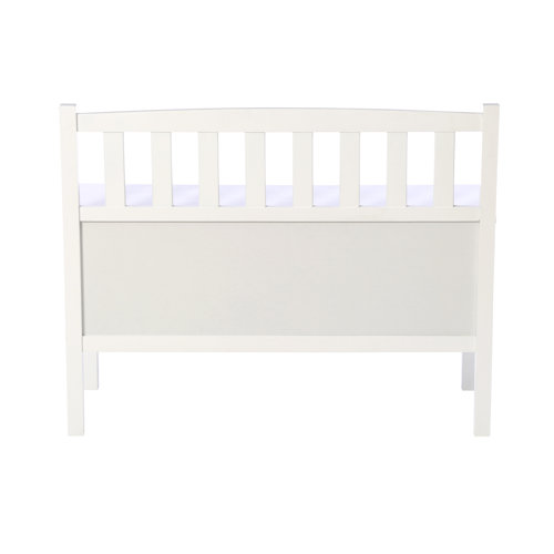Wildon Home ® Hampton Storage Bench with Rattan Baskets