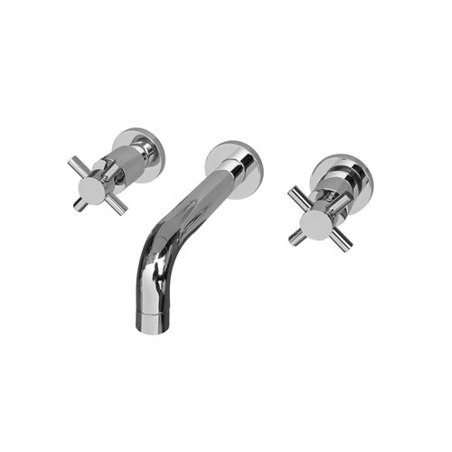 Elements of Design Vintage Wall Mounted Vessel Sink Faucet with Double ...