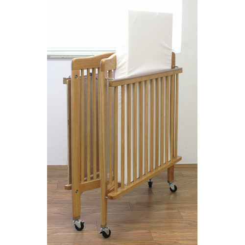 L.A. Baby Folding Wooden Compact Crib & Reviews Wayfair