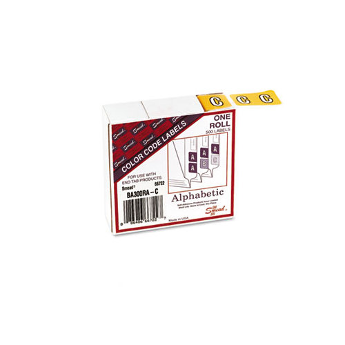 Smead Manufacturing Company Barkley-Compatible Labels, 500/Roll