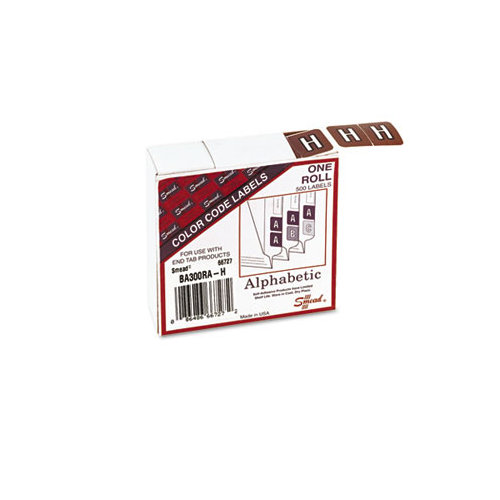 Smead Manufacturing Company Barkley-Compatible Labels, 500/Roll