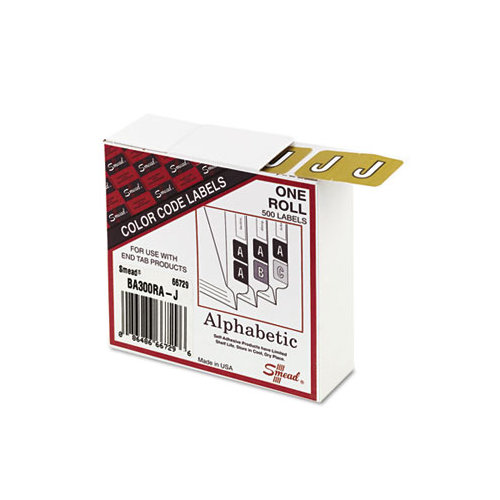 Smead Manufacturing Company Barkley-Compatible Labels, 500/Roll