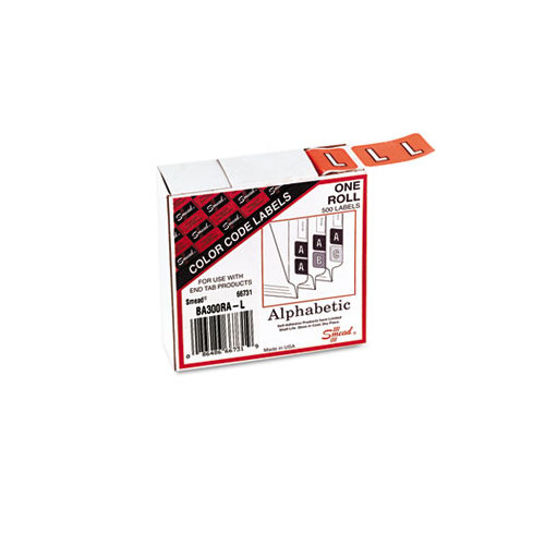 Smead Manufacturing Company Barkley-Compatible Labels, 500/Roll