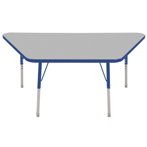 ECR4kids 30" x 60" Trapezoid Activity Table in Various Colors