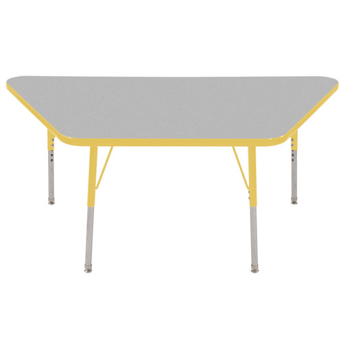 ECR4kids 30" x 60" Trapezoid Activity Table in Various Colors
