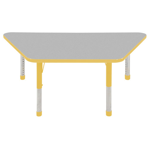 ECR4kids 30" x 60" Trapezoid Activity Table in Various Colors