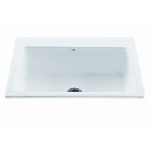 White Fiberglass Kitchen Sink Wayfair