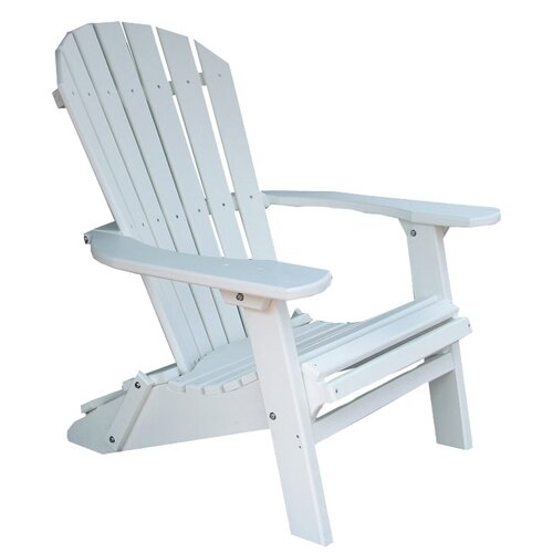 Buyers Choice Phat Tommy Folding Recycled Poly Adirondack Chair