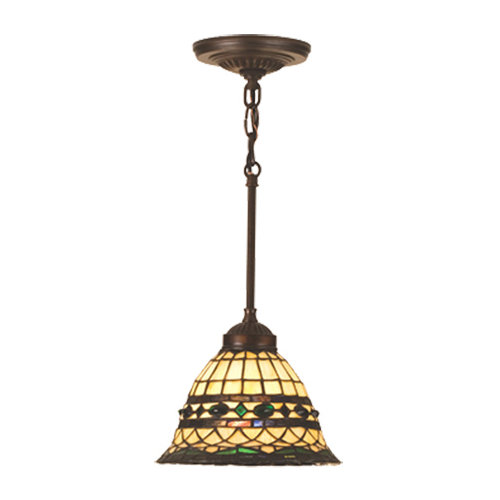 Meyda Tiffany Tiffany Roman 1 Light Mini Pendant Meyda Tiffany Tiffany Roman 1 Light Mini Pendant