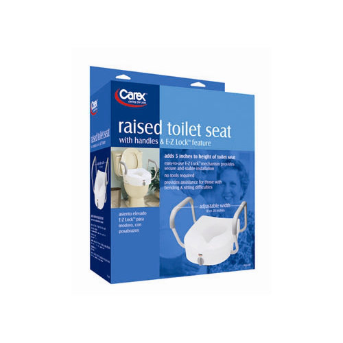 EZ Lock Raised Toilet Seat with Adjustable Handles Wayfair