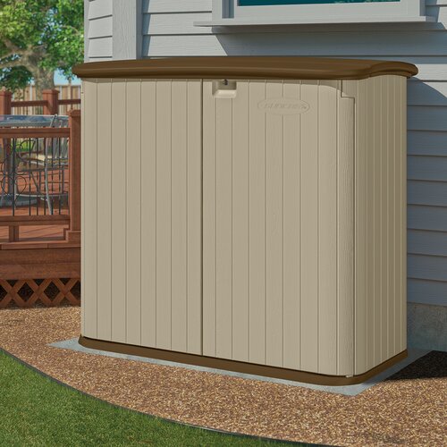 Suncast 6ft. W x 31.5in. D Resin Storage Shed