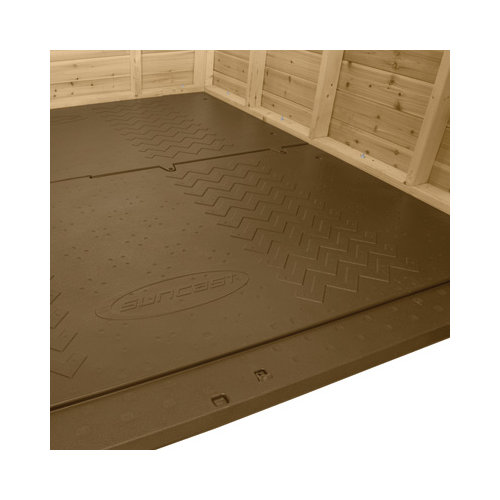 Suncast 8 Ft. W x 8 Ft. D American Wood Storage Shed