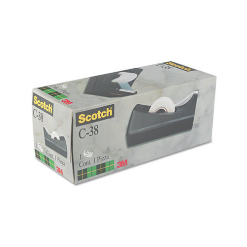 Scotch-Brite™ Desktop Tape Dispenser, 1" Core, Weighted Non-Skid Base
