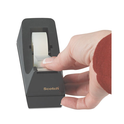 Scotch-Brite™ Desktop Tape Dispenser, 1" Core, Weighted Non-Skid Base