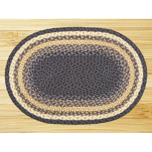 EarthRugs Blue/Mustard Area Rug & Reviews Wayfair