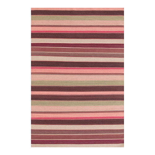 Dash and Albert Rugs Woven Swedish Blue & Ivory Stripe Area Rug