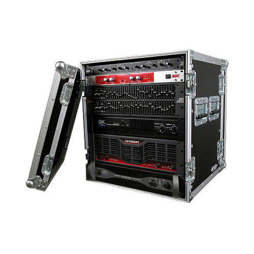 Road Ready Cases Deluxe Amplifier Rack System Case