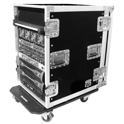 Road Ready Cases Deluxe Amplifier Rack System Case
