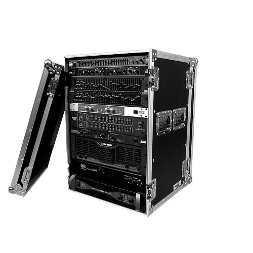 Road Ready Cases Deluxe Amplifier Rack System Case