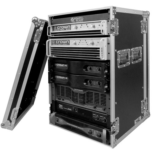 Road Ready Cases Deluxe Amplifier Rack System Case