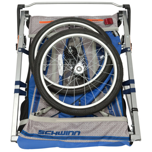 Schwinn Trailblazer Double Jogging Stroller Bike Trailer & Reviews