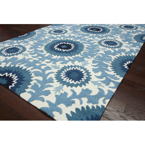 nuLOOM Fergie Ocean Blue Suzana Area Rug