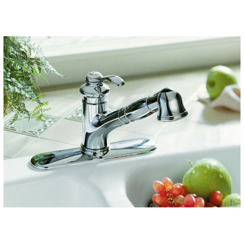 Kohler Fairfax SingleControl Pullout Kitchen Faucet & Reviews Wayfair