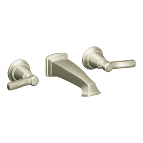 Moen Rothbury Two Handle Widespread Wall Mount Bathroom Faucet