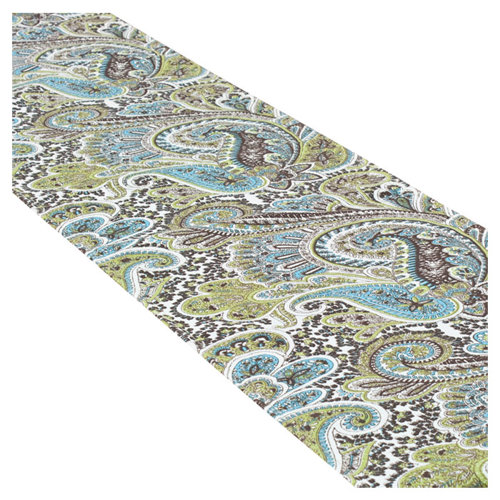 Chooty & Co Paisley Topstitched Table Runner & Reviews Wayfair