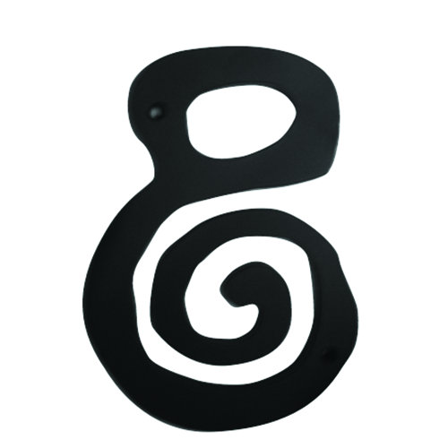 Atlas Homewares Scroll 5.5" Large House Number