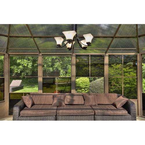 Gazebo Penguin Four Season 12 Ft. W x 12 Ft. D Aluminum ...