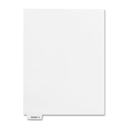 Kleer-Fax, Inc. 80000 Series Legal Index Dividers, Bottom Tab, Printed "Exhibit M", 25/Pack