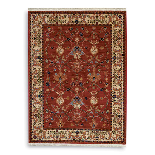 Karastan English Manor William Morris Red Area Rug & Reviews Wayfair