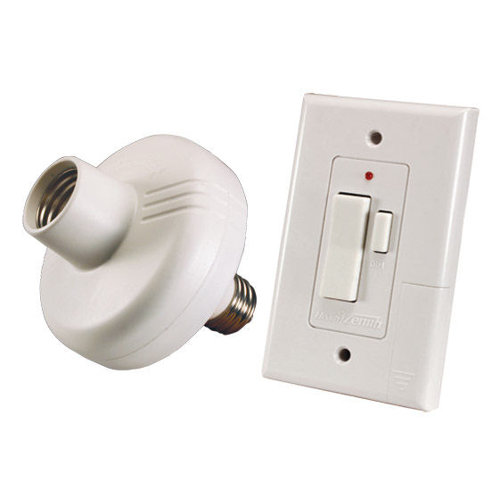 HeathZenith Wireless Command Remote Control Switch Set in Ivory