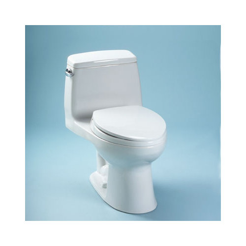 Toto Ultimate Power Gravity Low Consumption 1.6 GPF Elongated 1 Piece Toilet & Reviews Wayfair