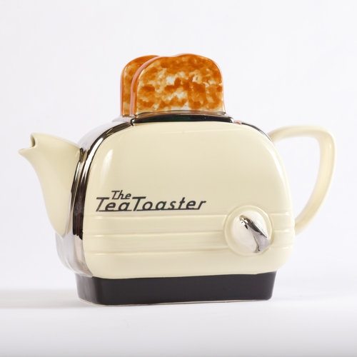 Tea Pottery Large Toaster Teapot & Reviews Wayfair