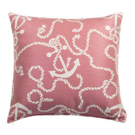 Anchors Aweigh Indoor/Outdoor Throw Pillow